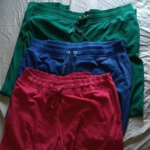 Bundle of 3 pairs of Danskin Now pj pants